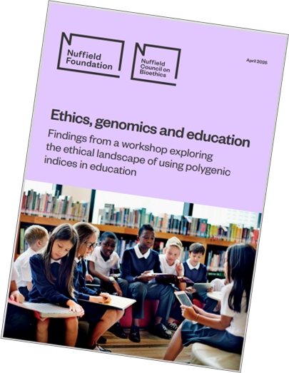Ethics, genomics and education cover